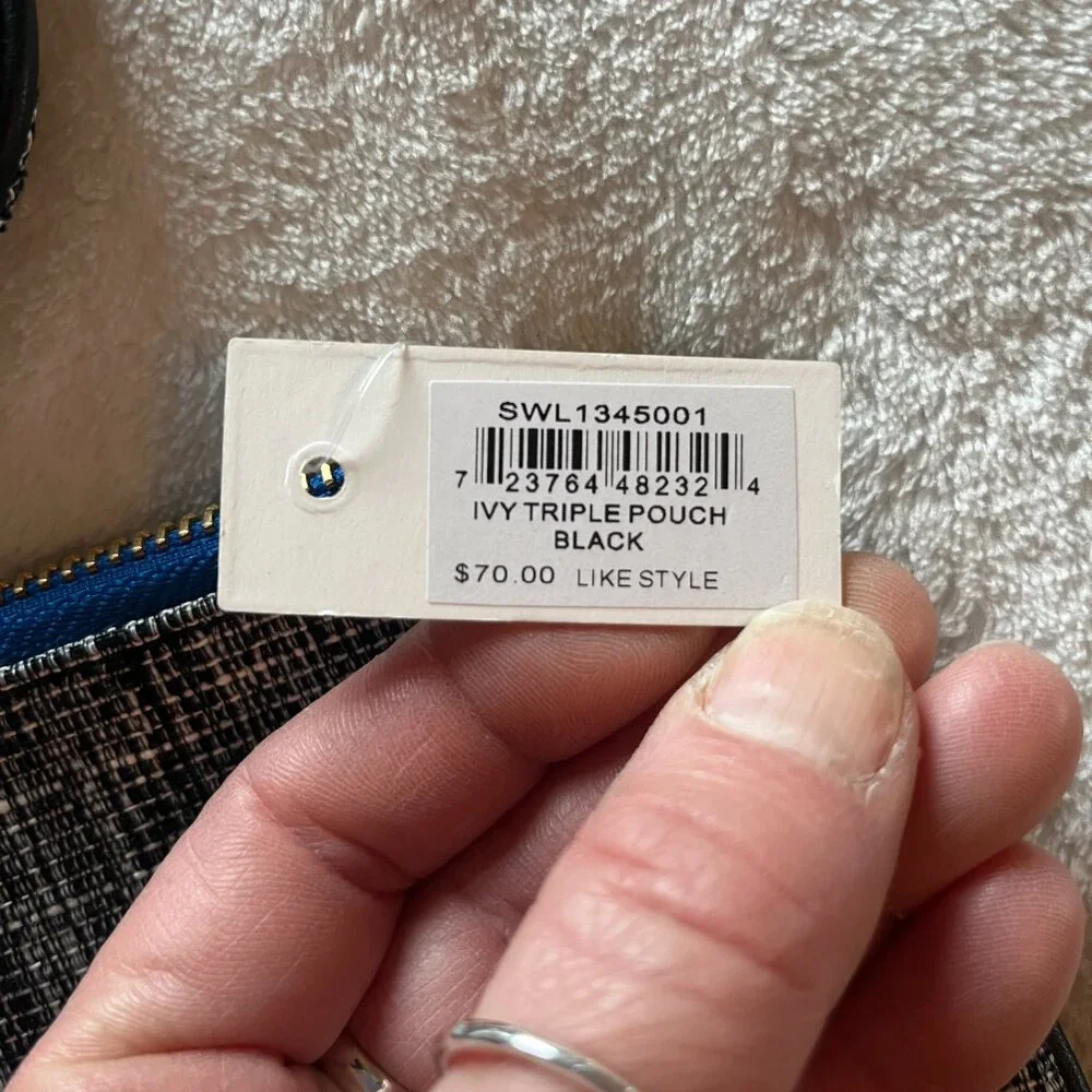 NWT Fossil 2 Makeup bags